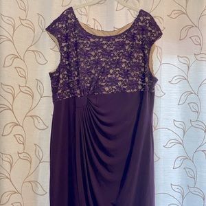 Connected Woman Purple Dress 20